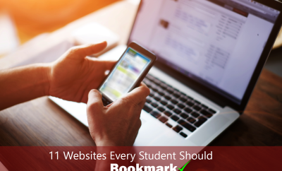 11 websites every student should bookmark